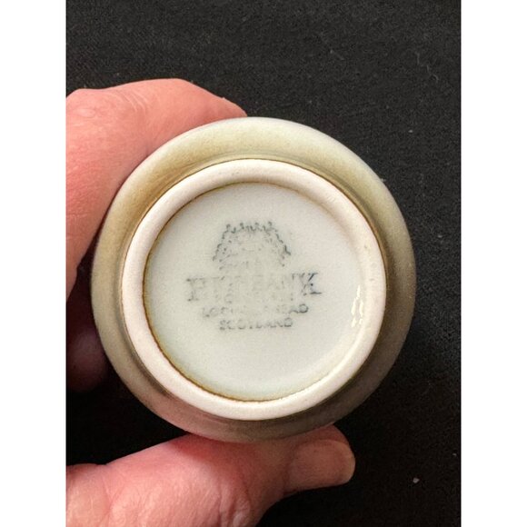 Highbank Lochgilphead Scotland Thistle Bud Vase Vintage 80's - Picture 8 of 9